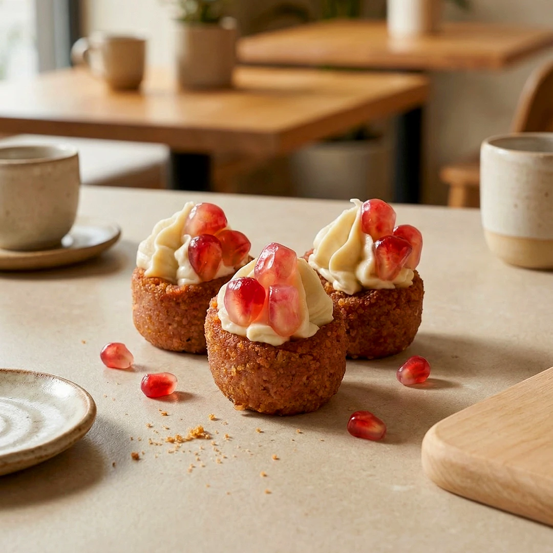 كبة محشوة بالحمص المهروس مع مزيج من البهارات المميزة،